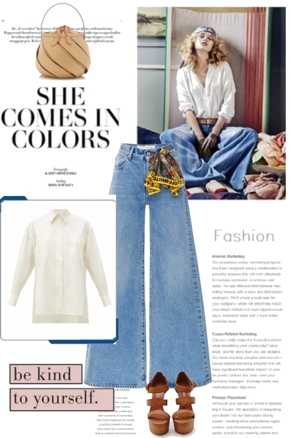 she comes in colors- Fashion set