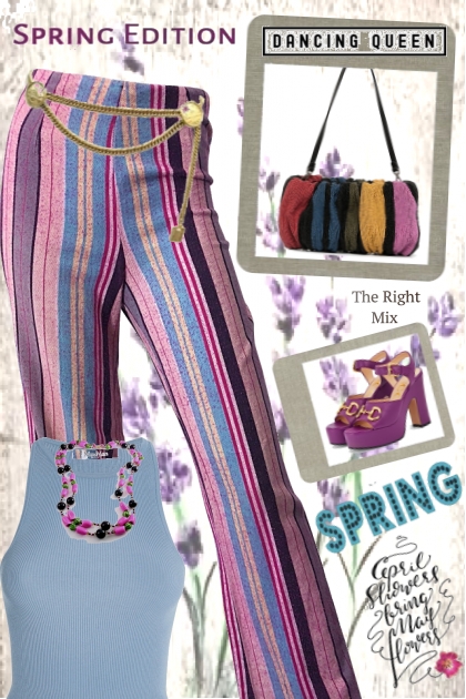 spring stripes 2023- Fashion set