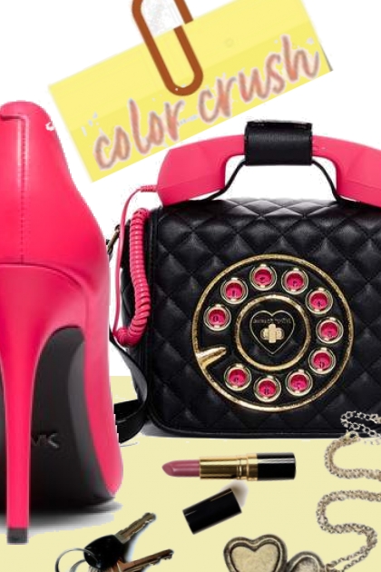 color crush hot pink - Combinazione di moda