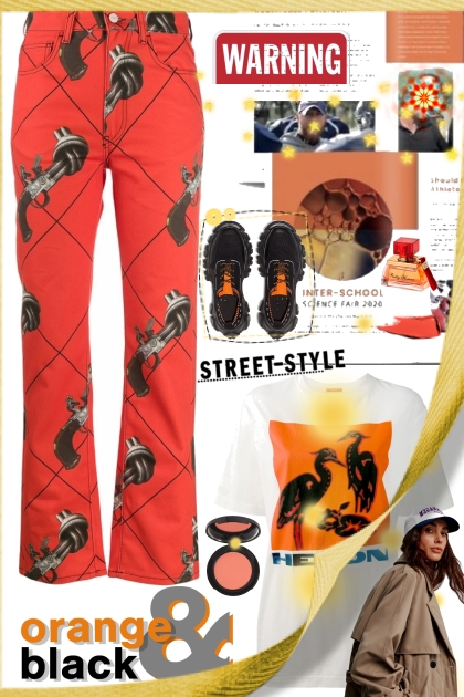 STREET STYLE WARNING - Модное сочетание