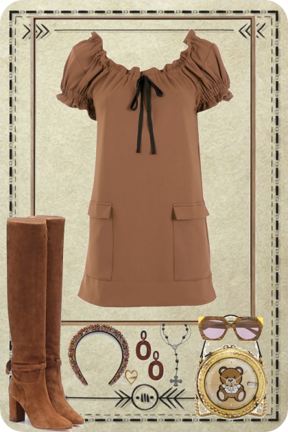 BROWN WINS THE CROWN WITH THIS LOOK- Combinazione di moda