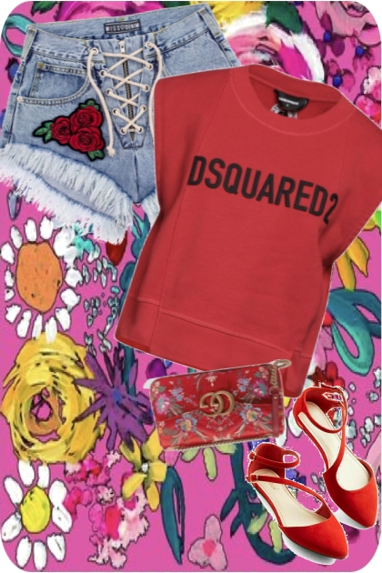 DSQUARED2- Модное сочетание