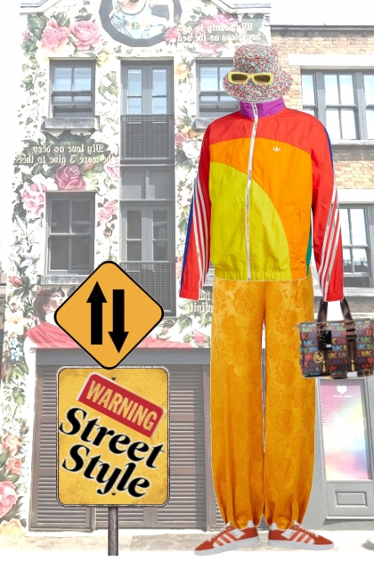 warning street style 2023- Kreacja