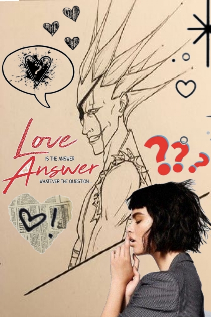 love is the answer- Модное сочетание