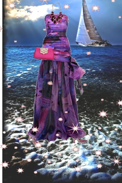 purple deep water- Combinazione di moda