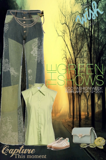 the green  grows- Fashion set