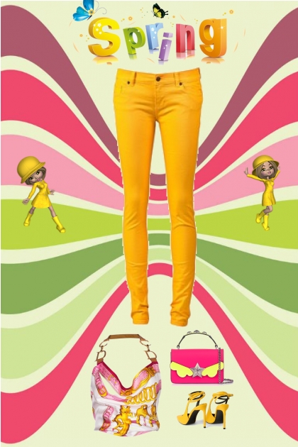 the colors of spring trends 2023- Fashion set