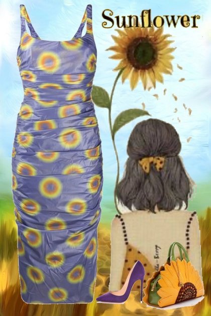 spread your style like the seed of a sunflower - Modna kombinacija