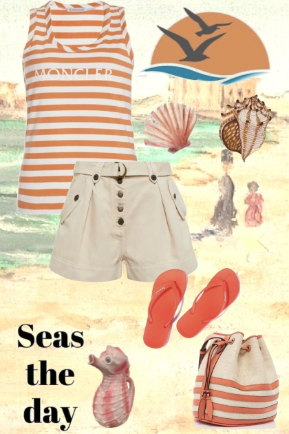 seas the day - combinação de moda