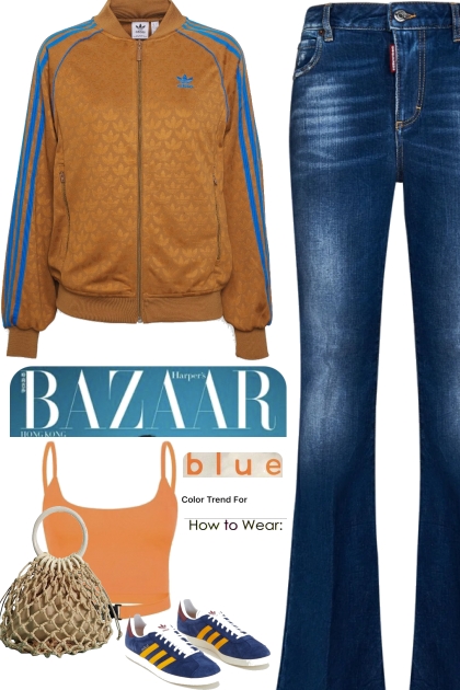 bazaar blue - 搭配