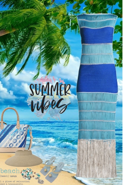 tropical summer vibes- Модное сочетание