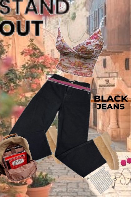 black jean that make your style stand out - Kreacja