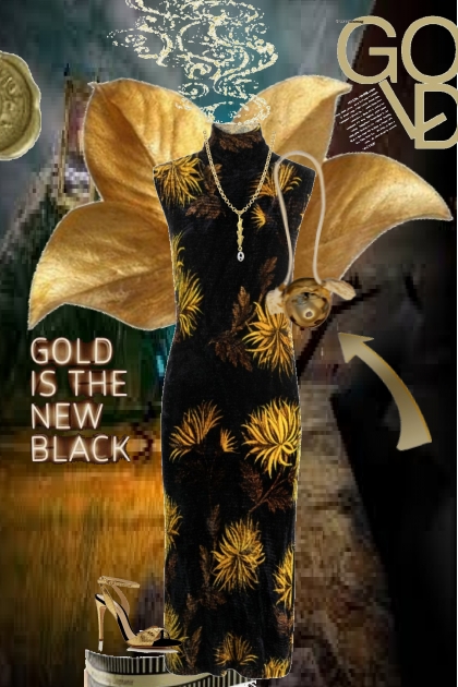 gold is the new black 2023- Fashion set