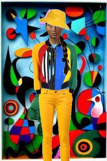 abstract on abstract- Fashion set