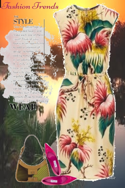 tropical trends 2023- Fashion set