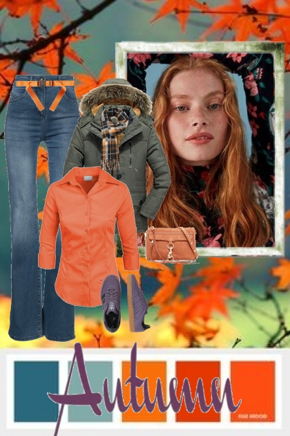 autumn orange - Kreacja