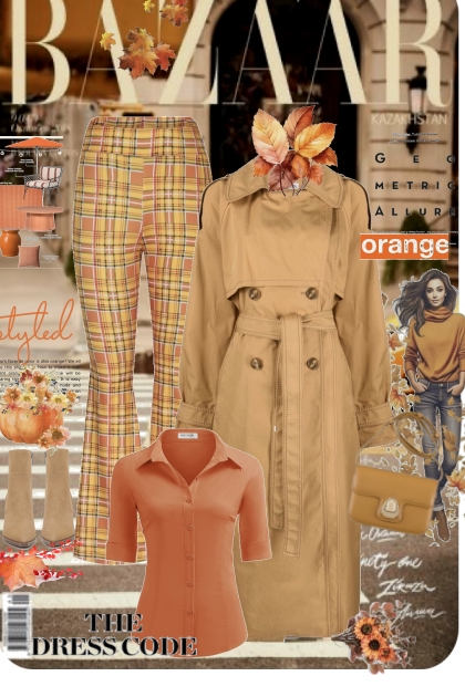 BAZAAR oct/.oranges 2023  trends- Fashion set