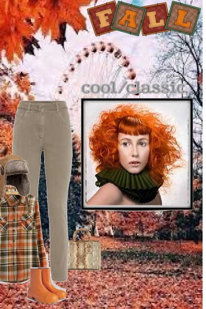 cool/classic fall- Modekombination
