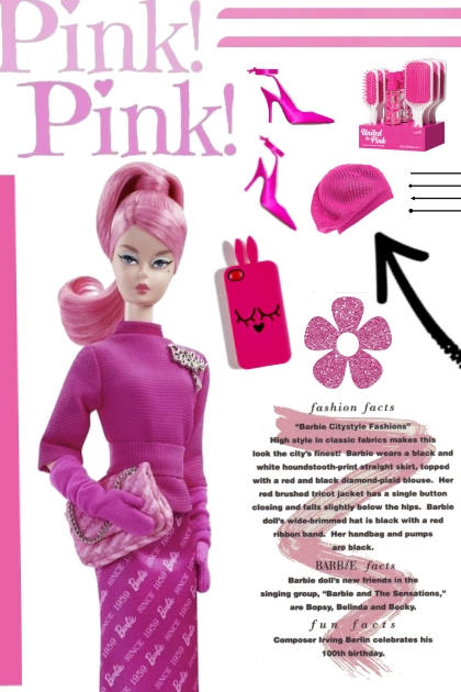 pink fashion facts- Combinaciónde moda