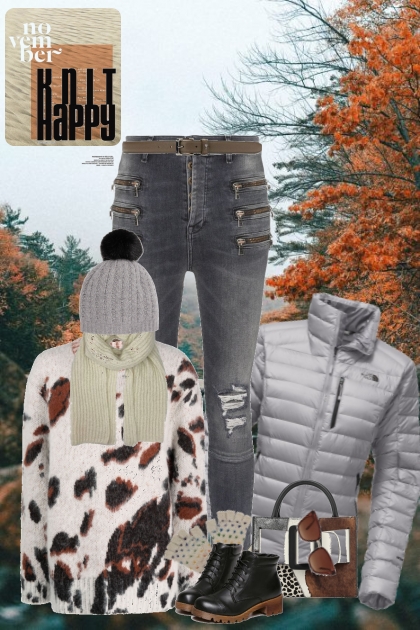 november knit happy - Combinaciónde moda