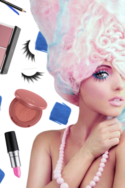 get the look : cotton candy - Kreacja