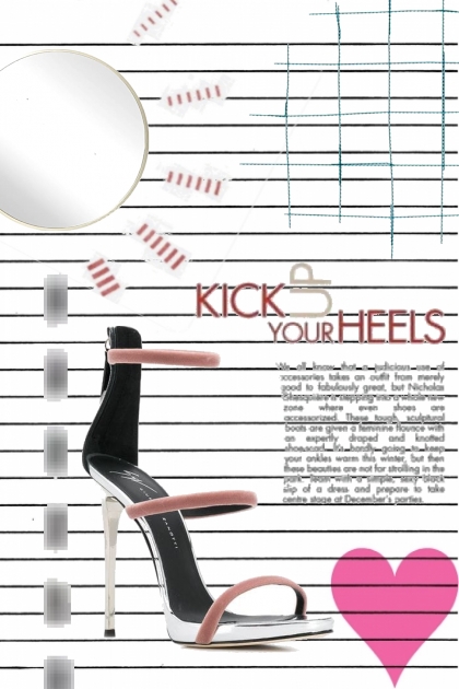 kick up your heels 