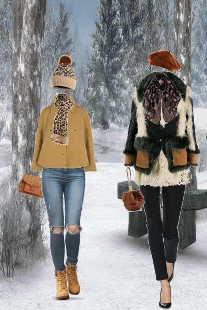 walking in a winter wonderland - Fashion set