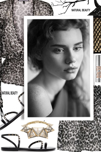 Animal print- Combinazione di moda