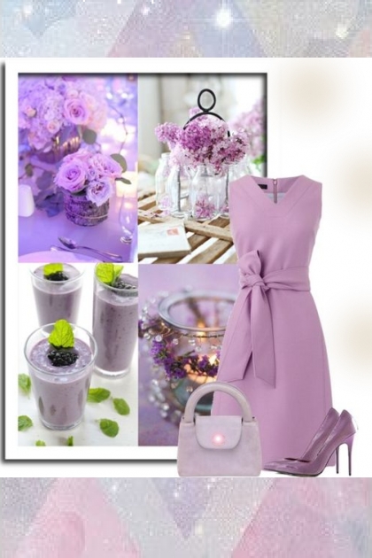 Purple#23- Fashion set