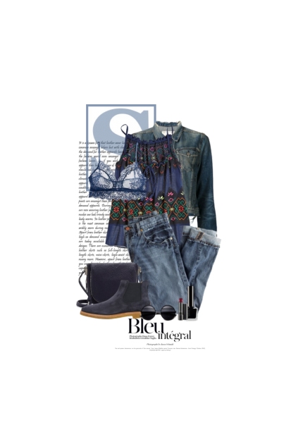 Humeur Bleue / Blue Mood- Fashion set