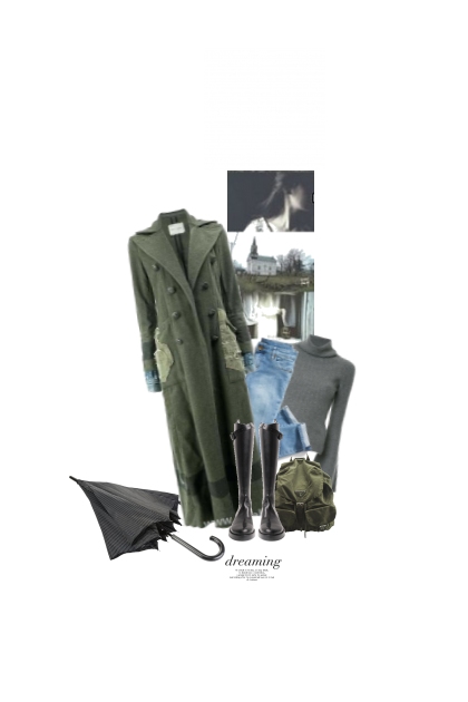 Le Manteau Usé / The Worn Coat- combinação de moda