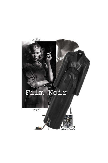 La Dame En Noir / The Lady In Black- Fashion set