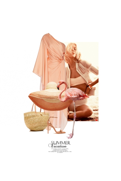 Le Flamant Rose / The Flamingo- Modna kombinacija