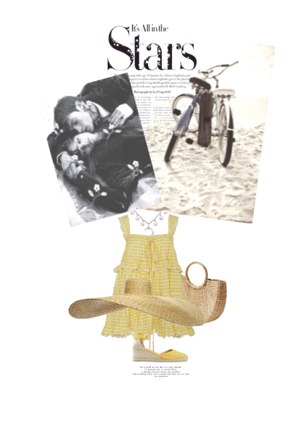 Les Deux Bicyclettes / The Two Bicycles- Fashion set