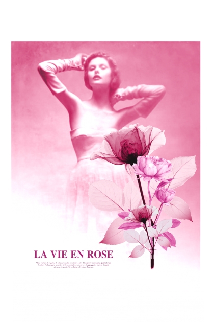 Un Rêve Coloré En Rose- Combinazione di moda