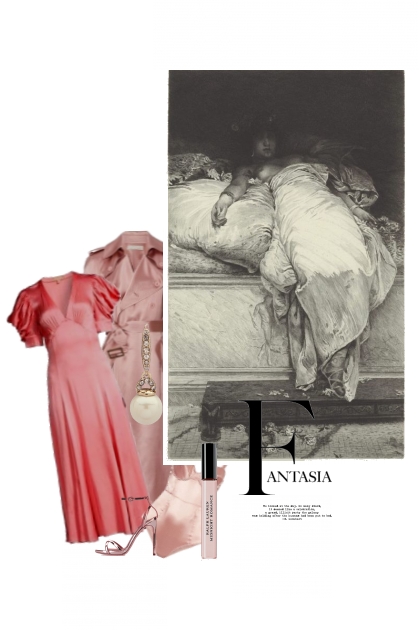 Une Nuit Couleur De Satin Rose- Combinazione di moda