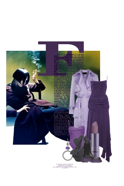 L'Heure Violette- combinação de moda
