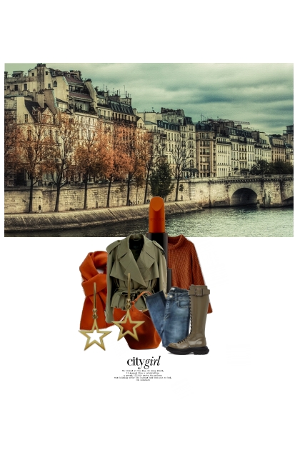 Quand L'Automne Embrasse La Seine- Fashion set