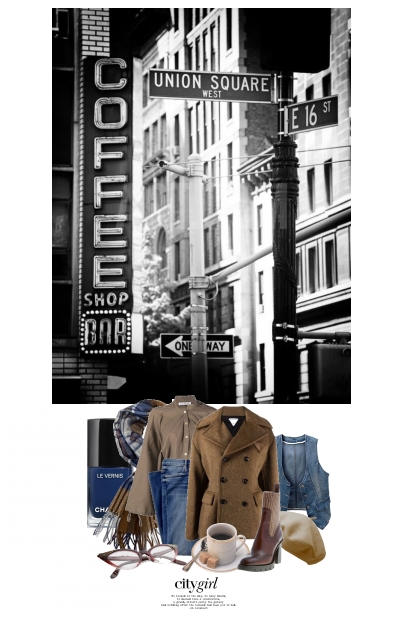 Le Café / The Coffee Shop- Fashion set