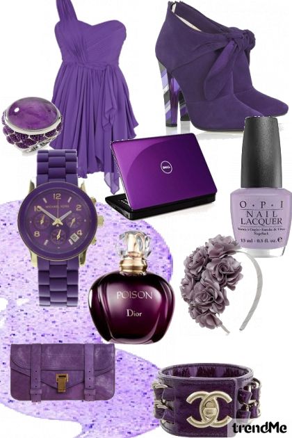 Purple Haze- Combinaciónde moda