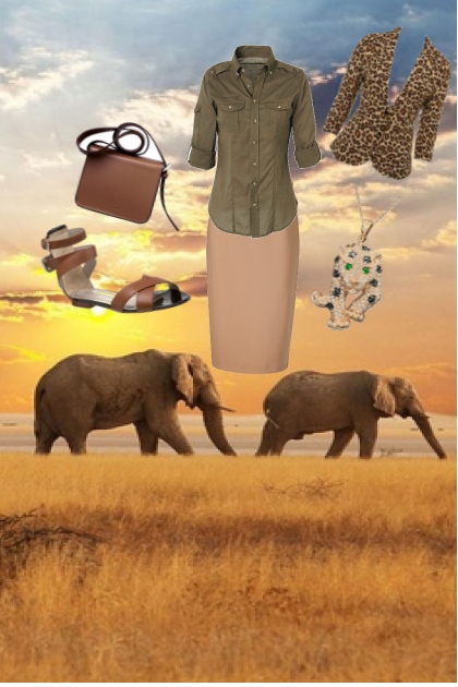 african- Modekombination