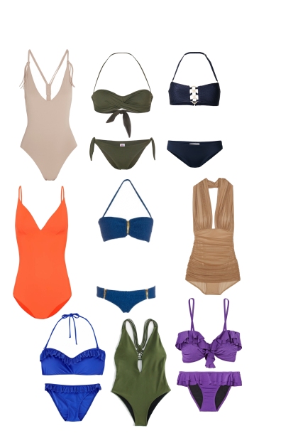 swimsuit- Fashion set