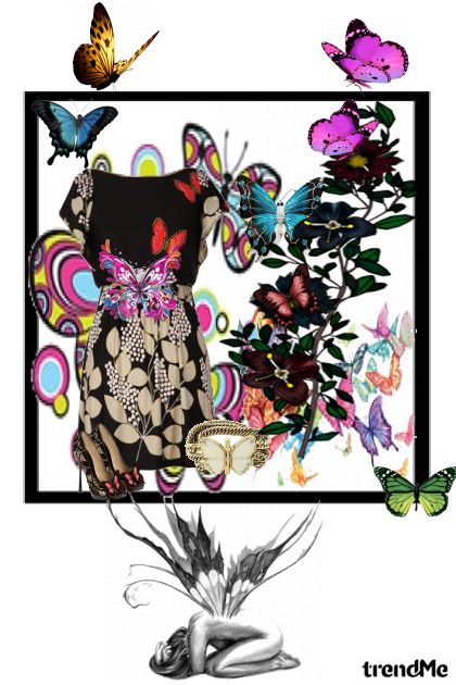 leptiri- Combinazione di moda