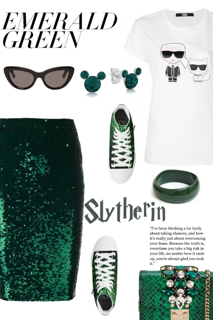 Emerald- combinação de moda