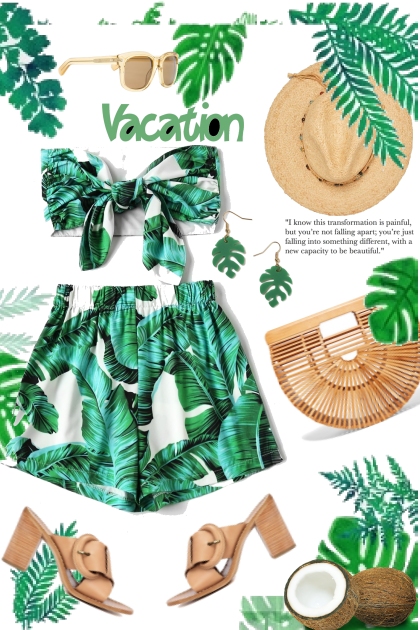 Tropical Vacation- Fashion set