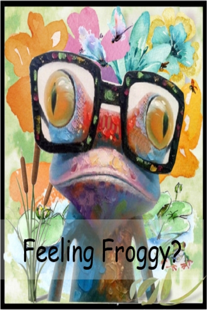 Feeling Froggy- combinação de moda
