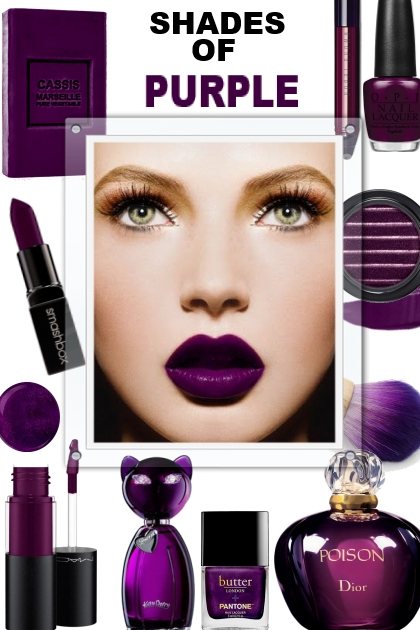 Shades Of Purple - Fashion set