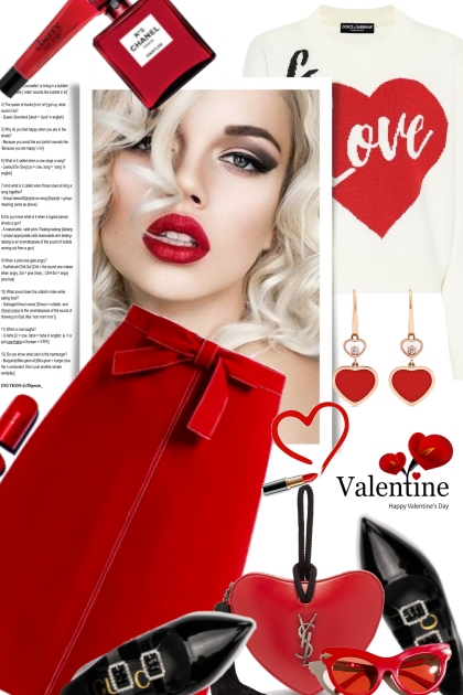 Valentine Love- Combinaciónde moda