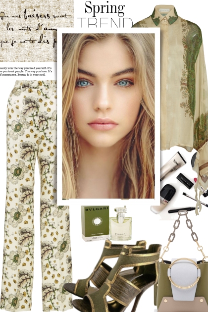 Spring Greens- Combinazione di moda