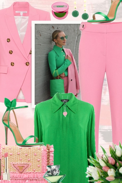 The Colors Of Spring!- Fashion set